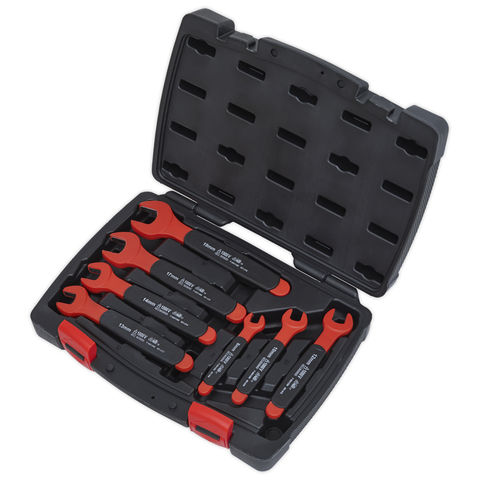 Sealey AK63171  7 Piece VDE Approved Insulated Open End Spanner Set