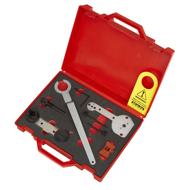Sealey Vs5145 Petrol Engine Timing Tool Kit For Vag 1.0/1.2/1.4 Tsi - Belt Drive