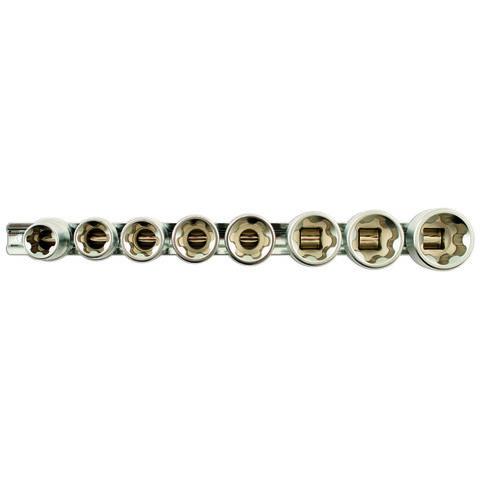 Image of Laser Laser 5656 1/2" Dive 8 piece Torx Plus® Socket Set with Rail
