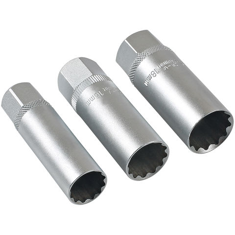 View Laser Laser 7295 3/8" Drive Thin Wall Spark Plug Socket 3 Piece Set View Laser Laser 7295 3/8" Drive Thin Wall Spark Plug Socket 3 Piece Set
