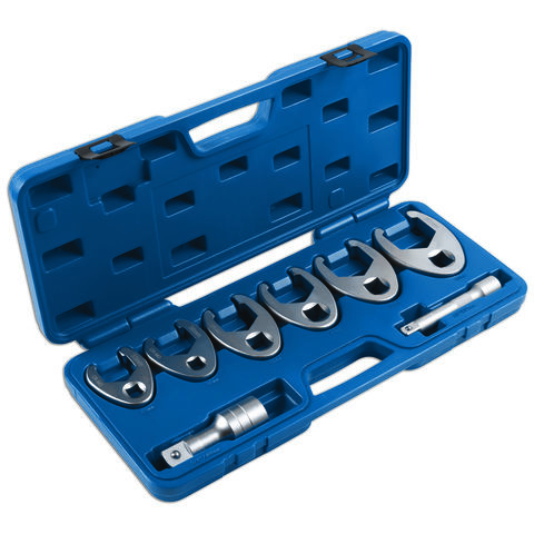 Laser 7476 1/2" & 3/4"Drive Crowsfoot Wrench Set