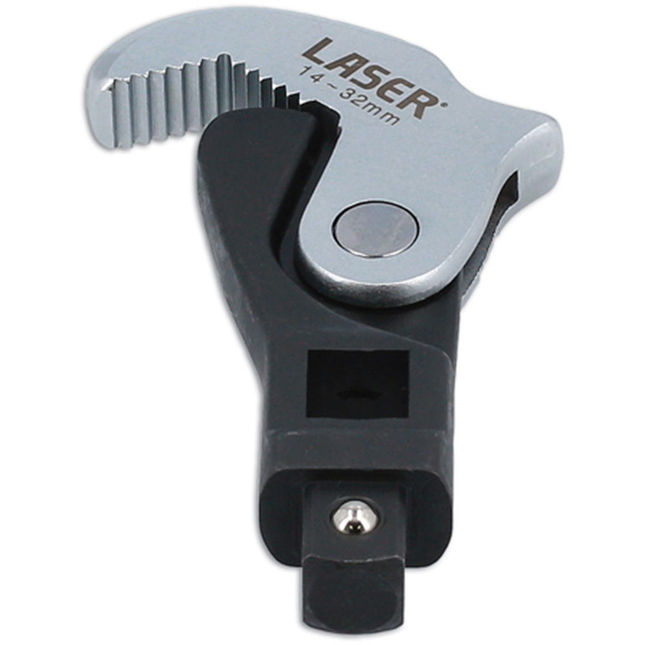 Laser 8216 Quick Adjustable 1/2"d Wrench Head 14 - 32mm