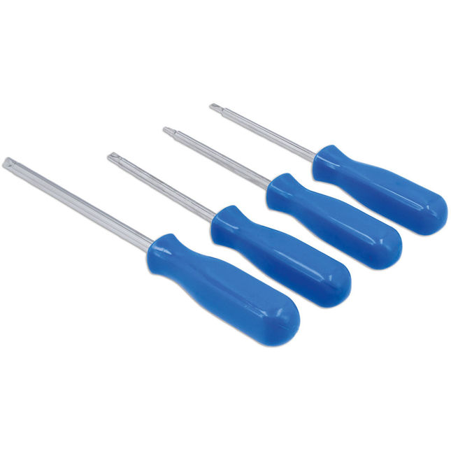Laser 8477 4 Piece Clutch Head Screwdriver Set