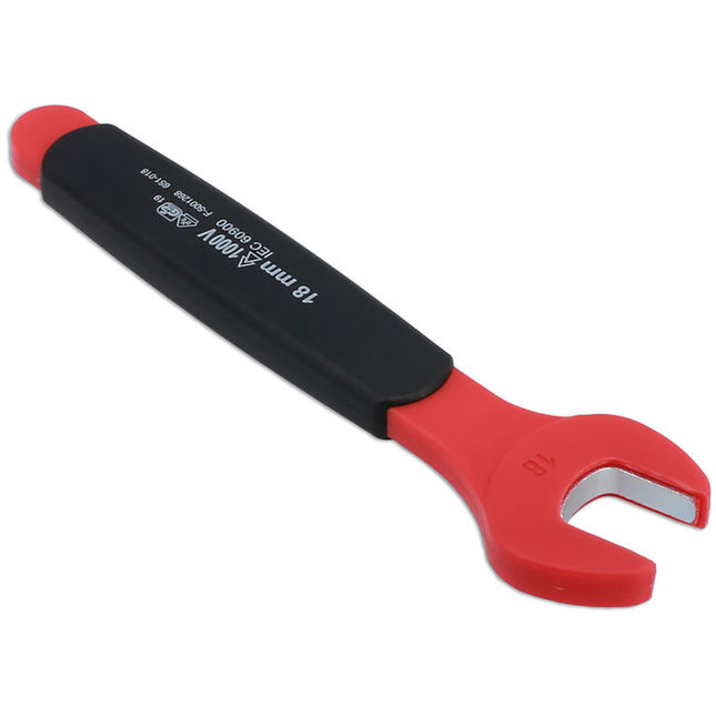 Image of Laser 8551 18mm Insulated Open Ended Spanner