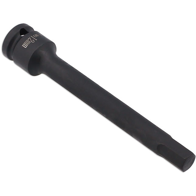 Laser 8586 1/2" Drive 12mm Extra Long Impact Hex Bit