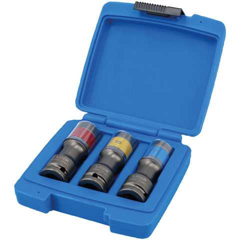 Laser Laser 8593 Alloy Wheel Torsion Socket Set 3pc