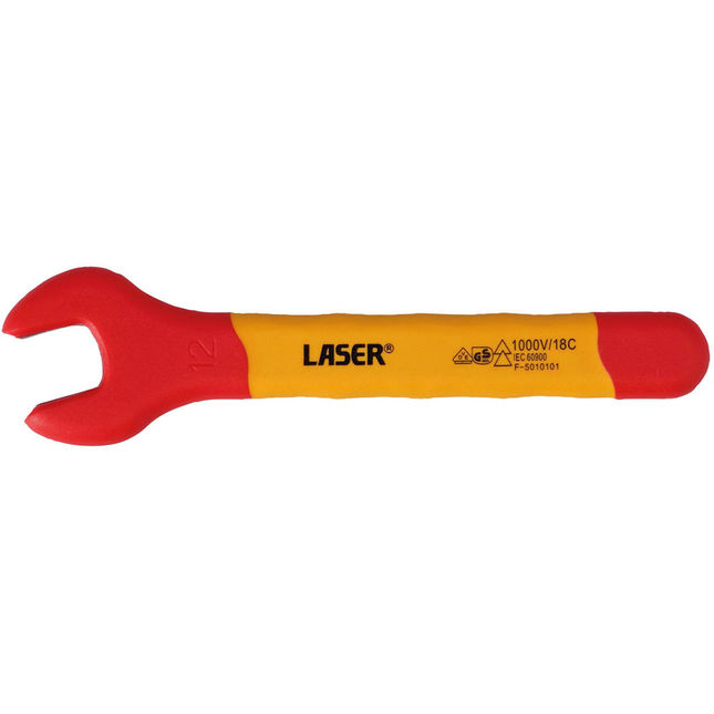 Image of Laser 8722 12mm Insulated Open Ended Spanner