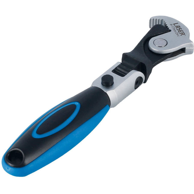 Laser 8729 Flexi-head Adjustable Wrench 8 - 17mm