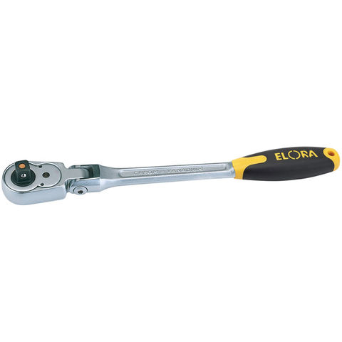 Image of Elora Elora 770-L1GF 305mm 1/2" Sq. Dr. Quick Release Ratchet With Flexible Head