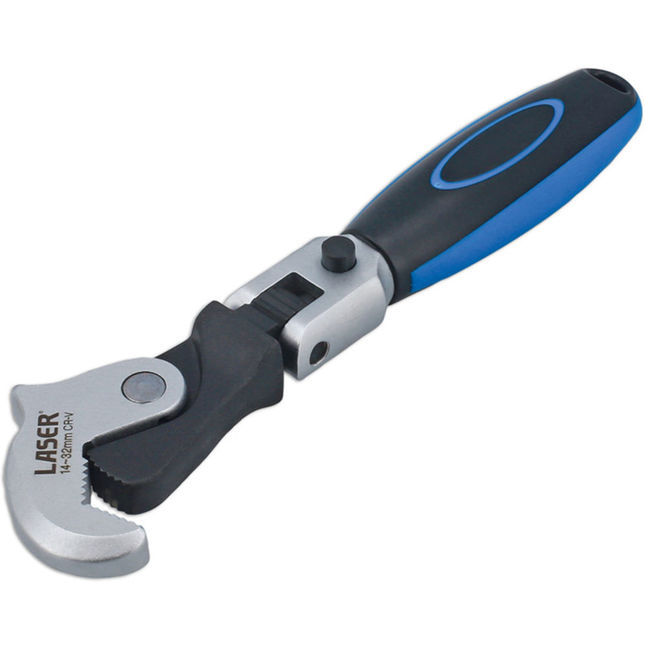 Laser 8826 Flexi-head Adjustable Wrench 14 - 32mm