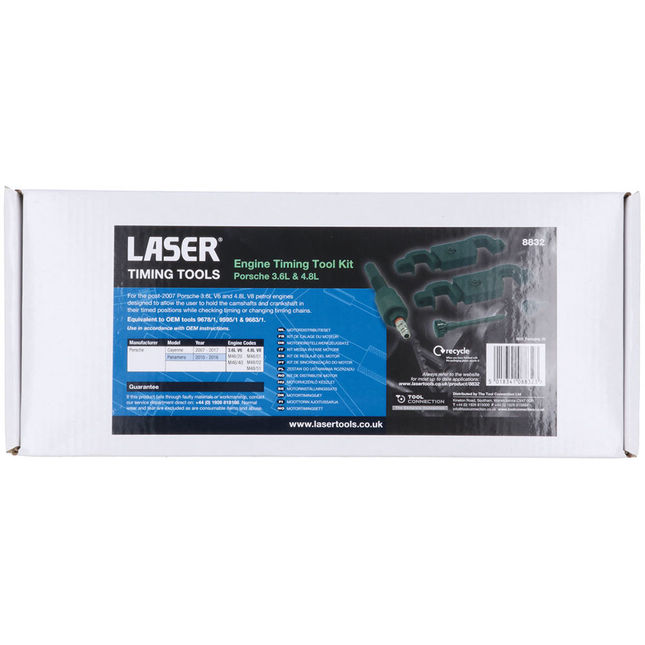 Laser 8832 Engine Timing Kit - Porsche 3.6l & 4.8l