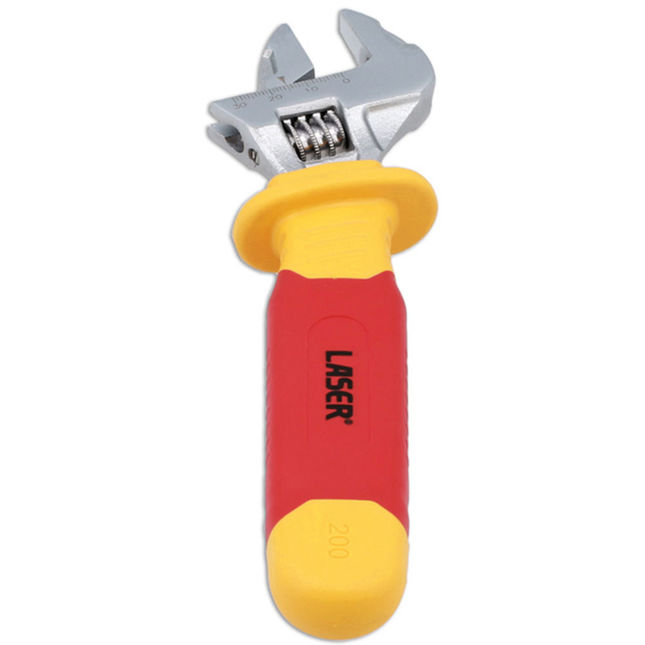Laser 8890 Vde Insulated Adjustable Wrench 200mm