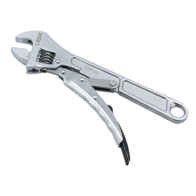Laser 8975 Locking Adjustable Wrench 250mm