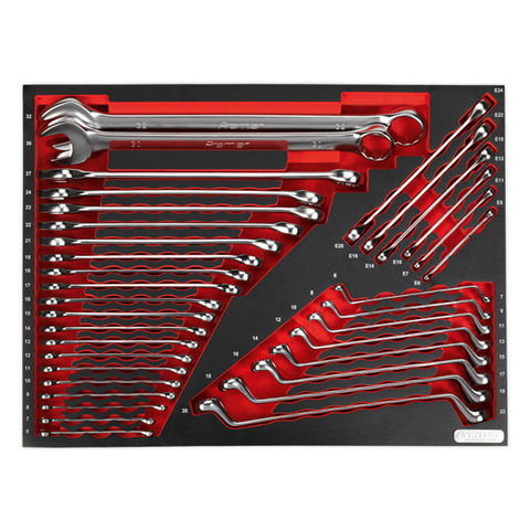 Photo of Sealey Sealey Tbtp03 35 Piece Spanner Set