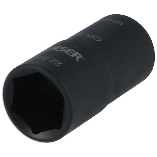 Laser 8226 Double Ended Damaged Wheel Nut Socket 22 X 22.5mm