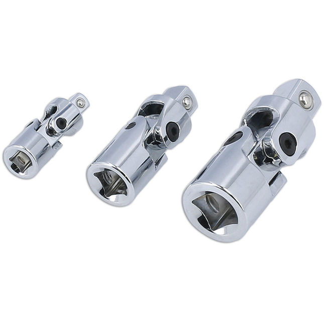 Laser 8299 Universal Joint Set Spring Loaded 3pc