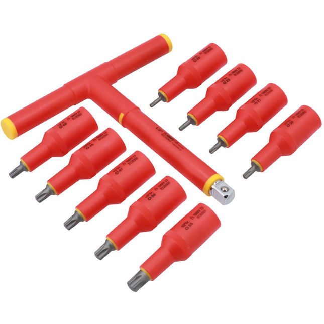 View Laser 8560 Insulated Star Bit Set 1/2"d 10pc