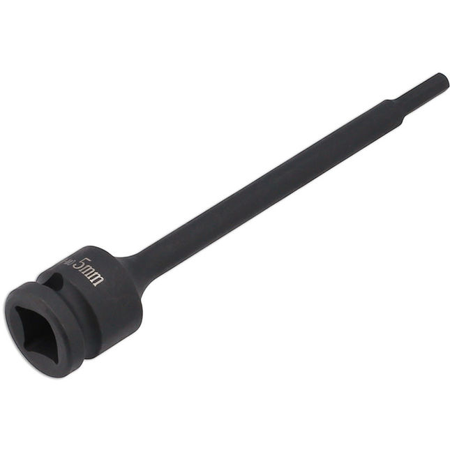Laser 8581 Extra Long 1/2"d Impact Hex Bit 5mm