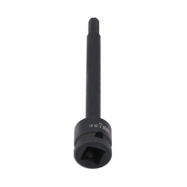 Laser 8583 Extra Long 1/2"d Impact Hex Bit 7mm