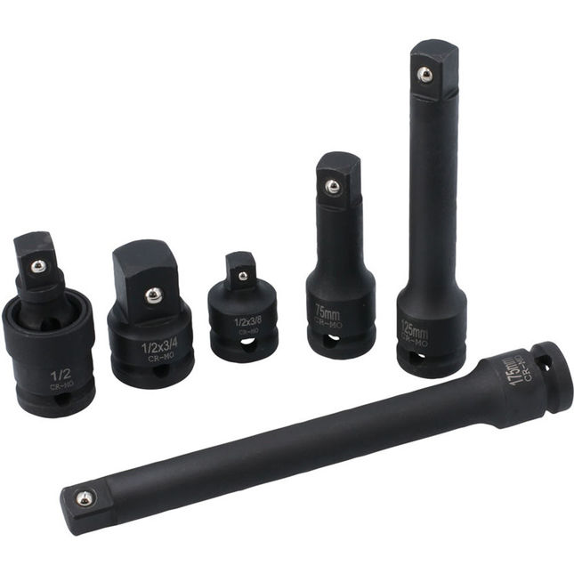 Laser 8619 1/2"d Impact Accessory Set 6pc