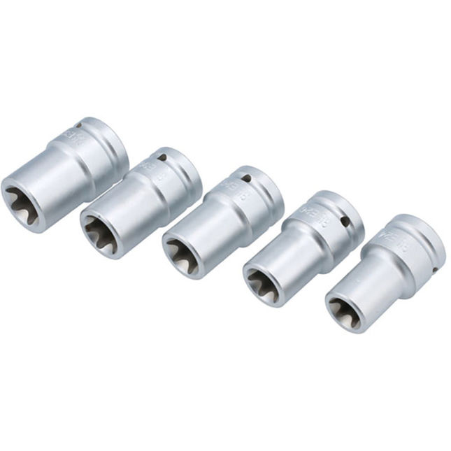 View Laser 8705 3/4"d Impact Star Socket Set 5pc