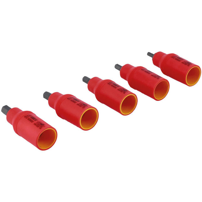 Laser 8526 3/8"d Insulated Hex Bit Socket Set 5pc