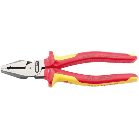 Image of Knipex Knipex 200mm Fully Insulated High Leverage Combination Pliers