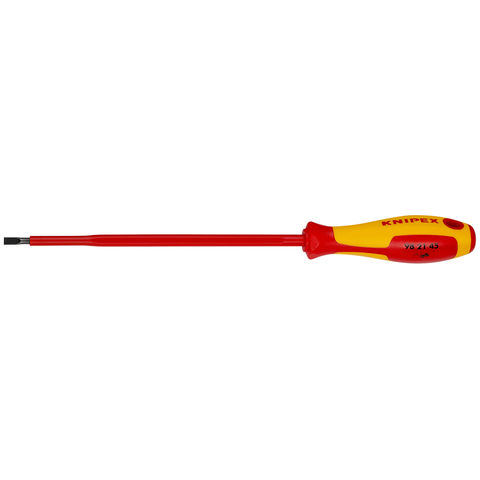 Knipex 98 21 45 VDE Insulated Slotted Screwdriver 4.5 x 180mm
