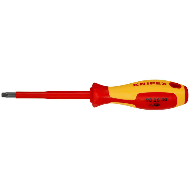 Knipex 98 26 30 Vde Insulated Torx® Screwdriver Tx30 X 100mm