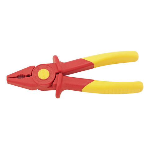 Image of Knipex Knipex 180mm Fully Insulated 'S' Range Soft Grip Pliers