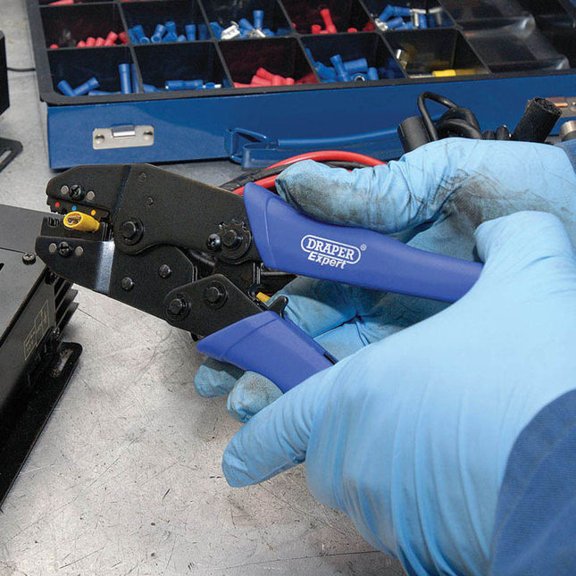 Draper - 6 Way Crimping And Wire Stripping Kit