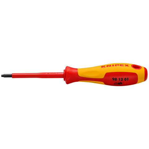 Knipex 98 12 01 VDE Insulated Robertson Screwdriver R1