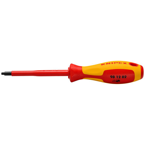 Knipex 98 12 02 VDE Insulated Robertson Screwdriver R2