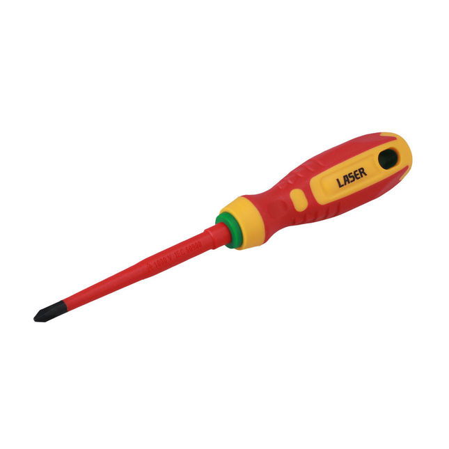Laser 8448 Phillips Insulated Screwdriver Ph2 X 100mm