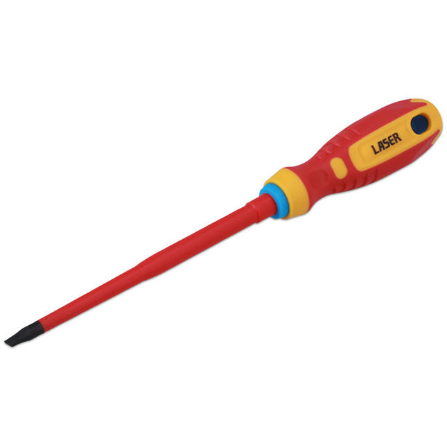 Laser 8453 Flat Vde Insulated Screwdriver 5.5 X 125mm