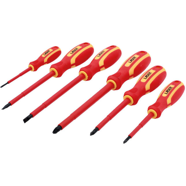 Laser 8455 Vde Insulated Screwdriver Set 6pc