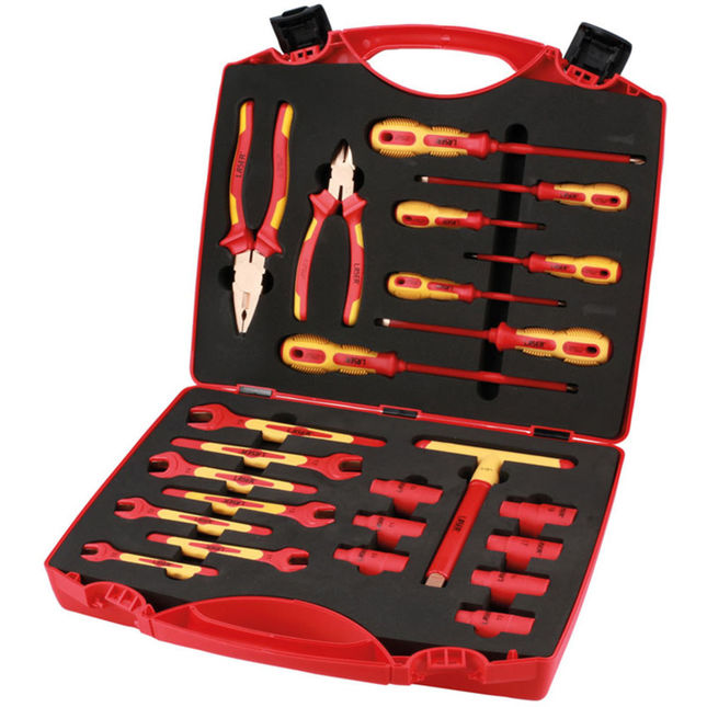 Laser 8509 Spark Resistant Fully Insulated Tool Kit 24pc