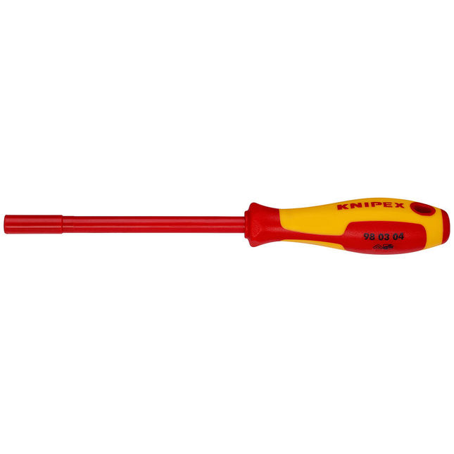 Image of Knipex 98 03 04 VDE Insulated Nut Drivers - Various Sizes