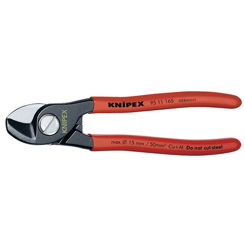 Photo of Knipex Knipex 165mm Copper Or Aluminium Cable Shears