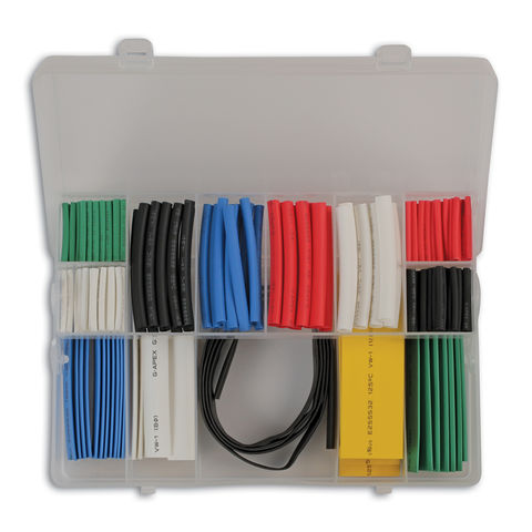 Image of Connect Consumables Connect 36818 171 Piece Assorted Heat Shrink Sleeving