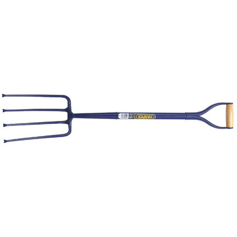 Image of New Draper Solid Forged Contractors Fork