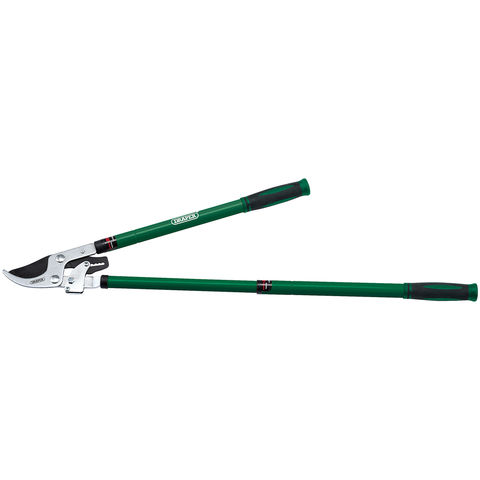 Draper G33DD Telescopic Ratchet Action Bypass Loppers With Steel Handles