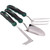 Draper 27436 Stainless Steel Heavy Duty Soft Grip Fork Trowel & Weeder Set (3pc) (Image thumbnail 1 of 2)