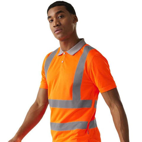 Regatta Regatta Hi Vis Pro Contract Polo Orange