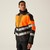Regatta Hi Vis X-Pro Waterproof Shell Jacket - Class 2 - Orange/Black (Image thumbnail 10 of 11)