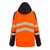 Regatta Hi Vis X-Pro Waterproof Shell Jacket - Class 2 - Orange/Black (Image thumbnail 2 of 11)