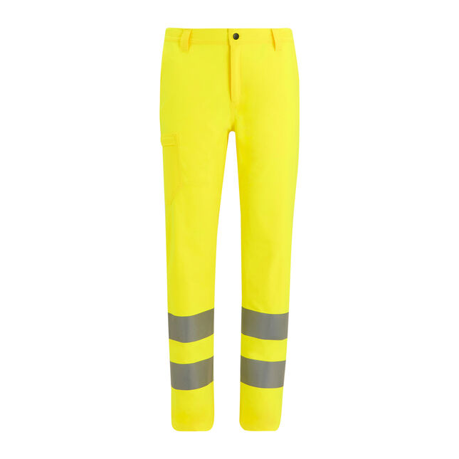 Image of Regatta Hi-Vis Pro Contract Stretch Action Trouser - Yellow