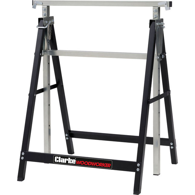 Clarke Cta200 200kg Adjustable Steel Trestle