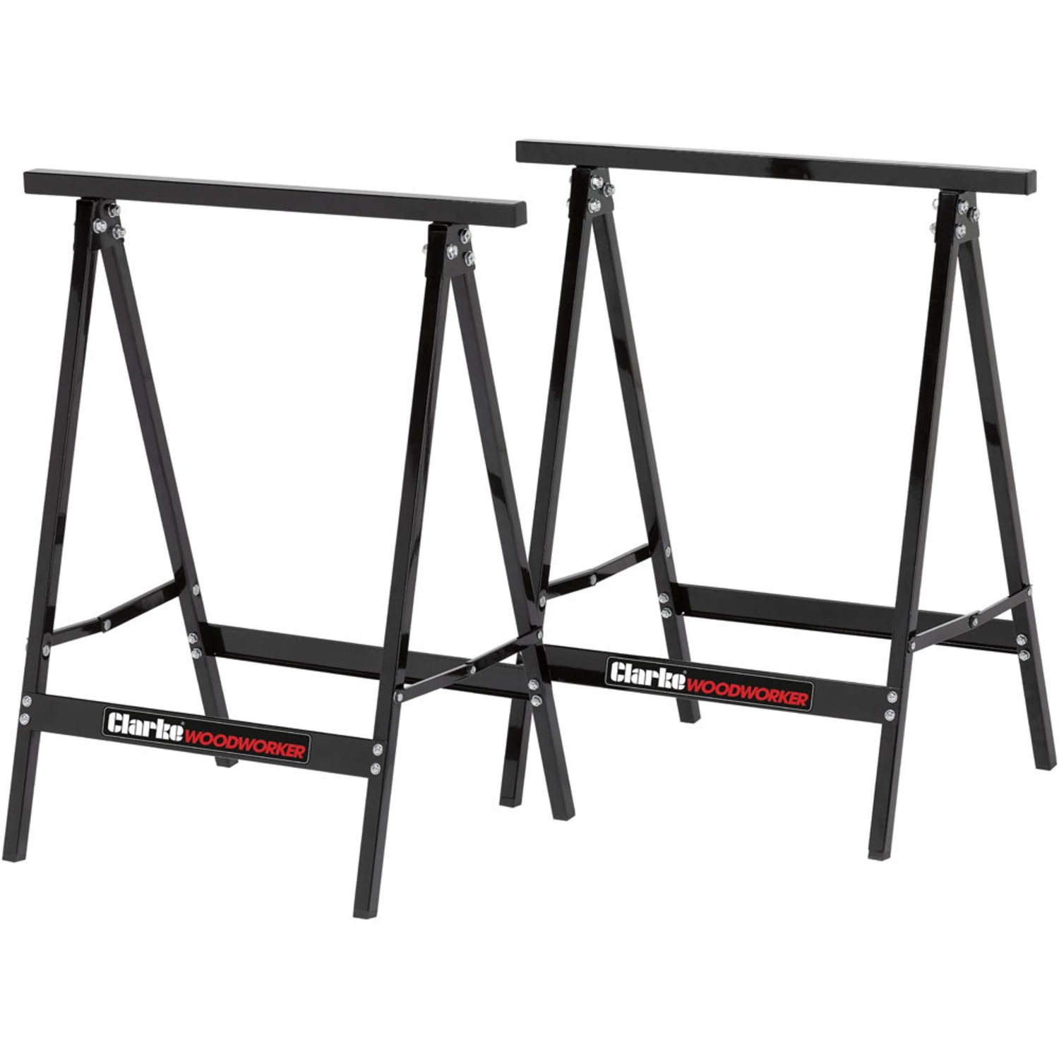 Clarke CT100PR Folding Work Stand (Pair) - Machine Mart