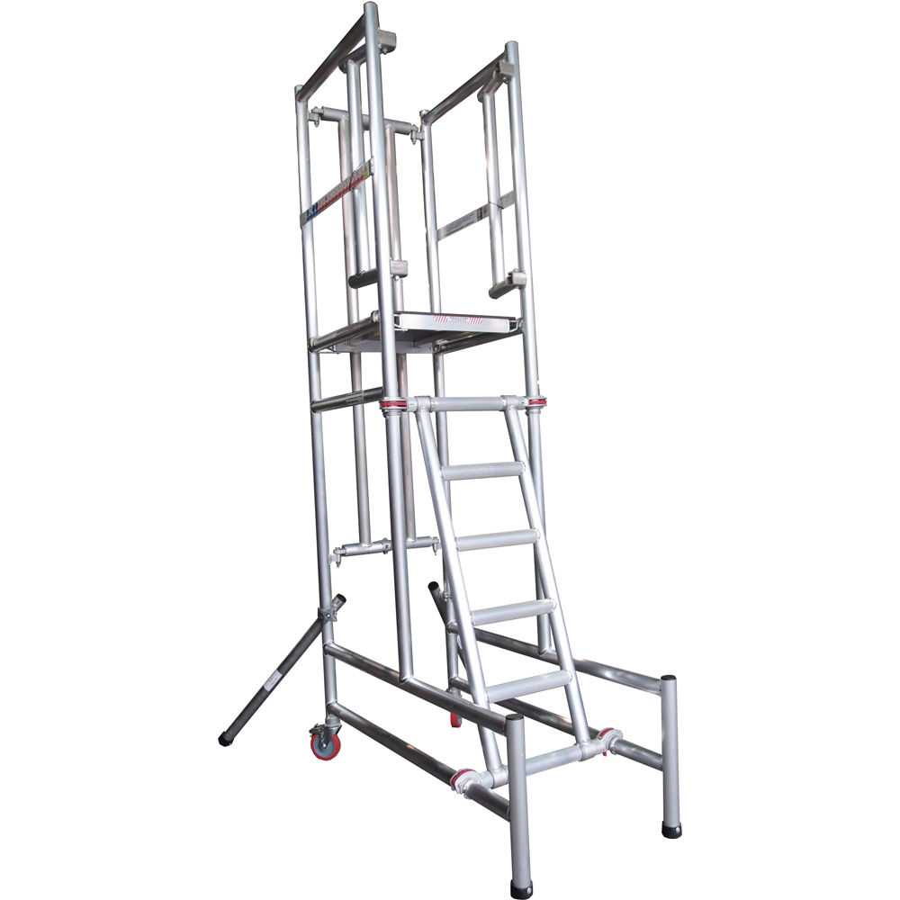 UTS Podium Step 1.75m Platform Height Self Closing Gate - Machine Mart ...